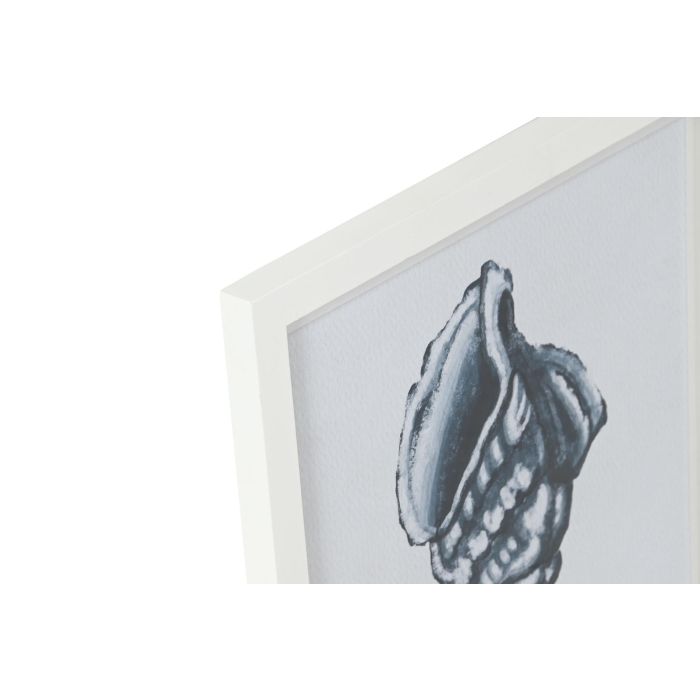 Cuadro Mediterraneo DKD Home Decor Azul Blanco 2 x 35 x 35 cm (4 Unidades) 1 Cuadro Mediterraneo DKD Home Decor Azul Blanco 2 x 35 x 35 cm (4 Unidades) 1