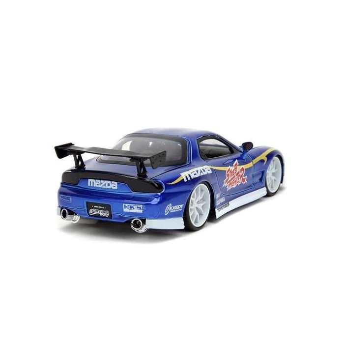 Coche street fighter ii chun-li 1993 mazda rx-7 escala 1:24. incluye figura 3 Coche street fighter ii chun-li 1993 mazda rx-7 escala 1:24. incluye figura 3