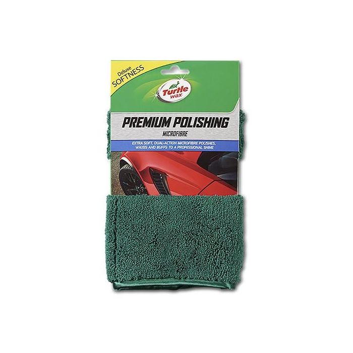 Turtle Wax TW53310 Paño de Microfibra Pulidora y Limpieza Premium, Doble Cara, Sin Rayones, para Coche y Superficies Sensibles Turtle Wax TW53310 Paño de Microfibra Pulidora y Limpieza Premium, Doble Cara, Sin Rayones, para Coche y Superficies Sensibles
