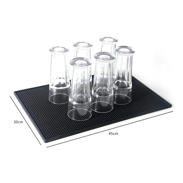 Tapete Escurridor De Vasos 45x30 cm - My Bar (8 Unidades) 1 Tapete Escurridor De Vasos 45x30 cm - My Bar (8 Unidades) 1