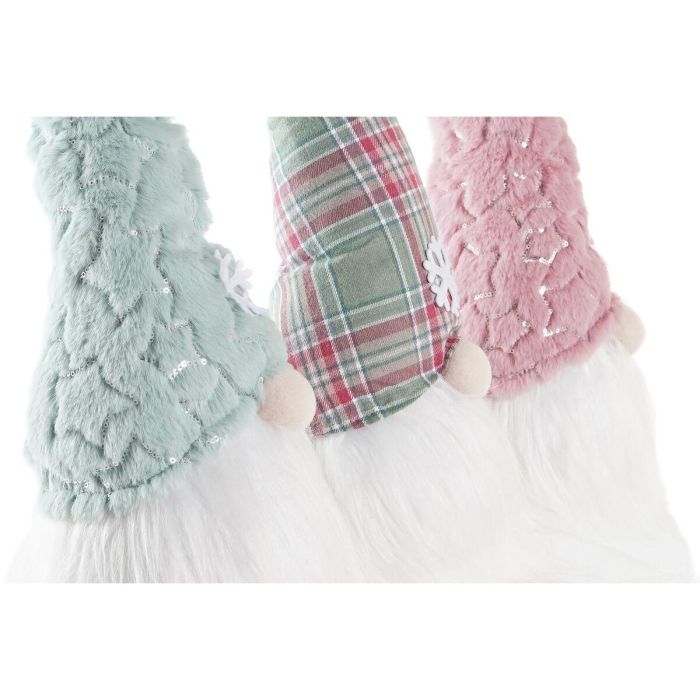 Figura Navidad Fantasia DKD Home Decor Verde Rosa 16 x 54 x 17 cm (3 Unidades) 2 Figura Navidad Fantasia DKD Home Decor Verde Rosa 16 x 54 x 17 cm (3 Unidades) 2