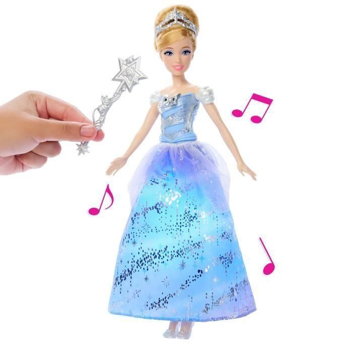 Disney Princess Muñeca Cenicienta con Vestido Encantado JBF94 3