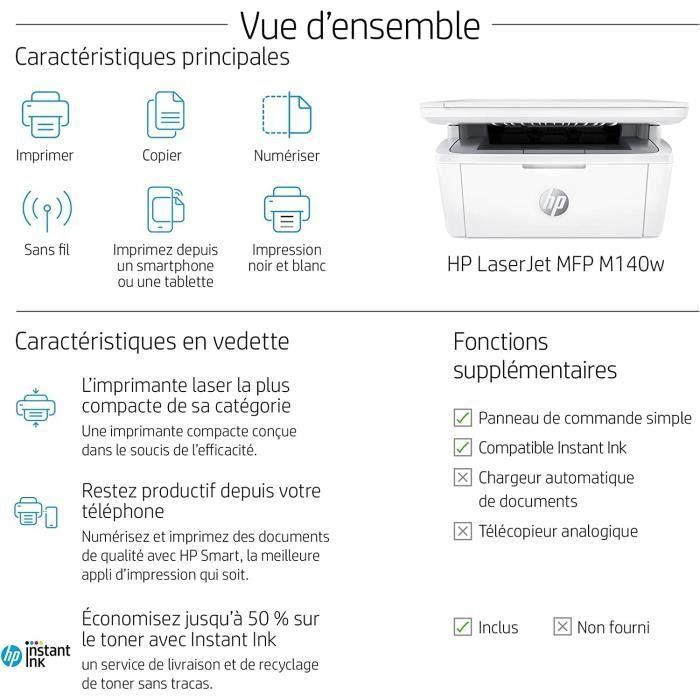 HP Multifuncion Laser monocromo LaserJet M140w 2 HP Multifuncion Laser monocromo LaserJet M140w 2