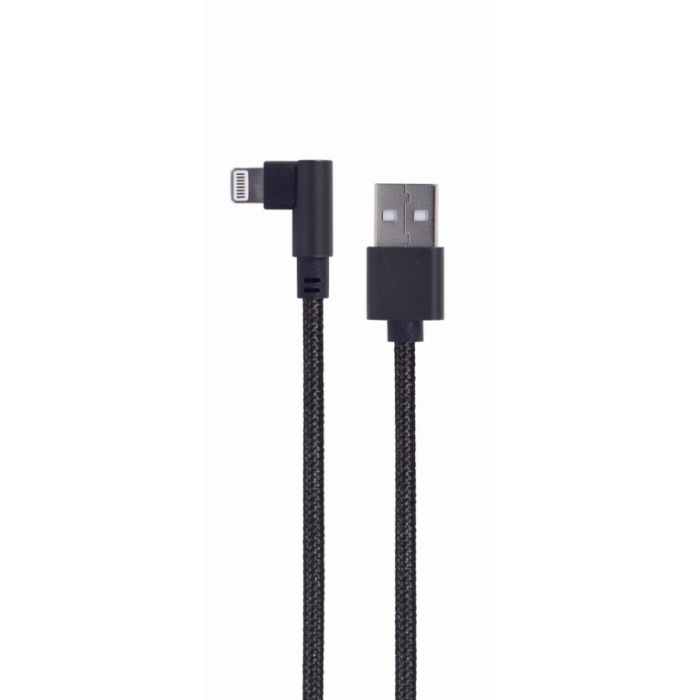 Gembird CC-USB2-AMLML-0.2M Cable USB A a Lightning y Micro-USB B 0,2 m Negro 2,1 A