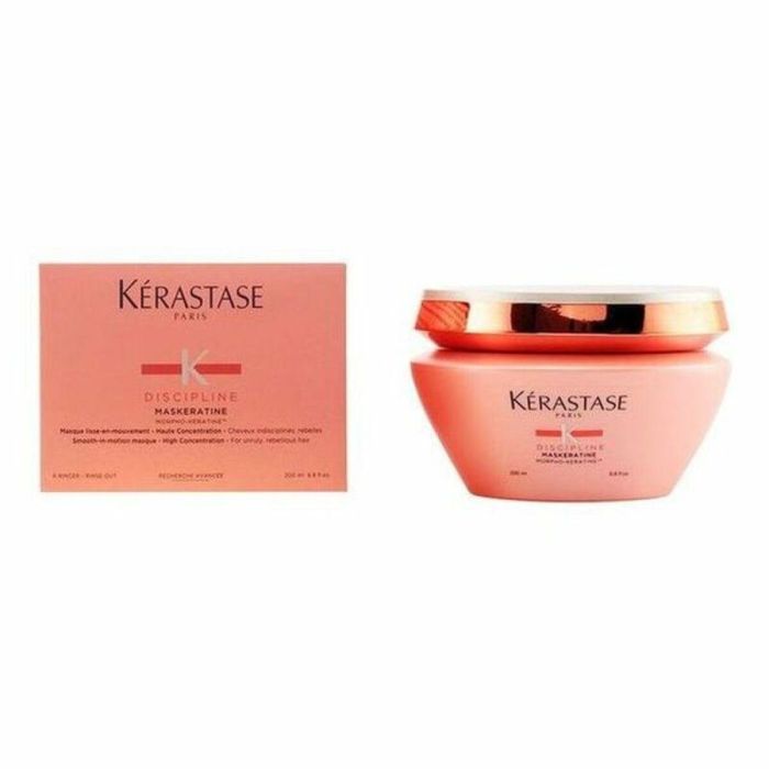 Kérastase DISCIPLINE Maskeratine Mascarilla Capilar Antiencrespamiento para Cabello Rebelde y Difícil de Controlar 200 ml 1