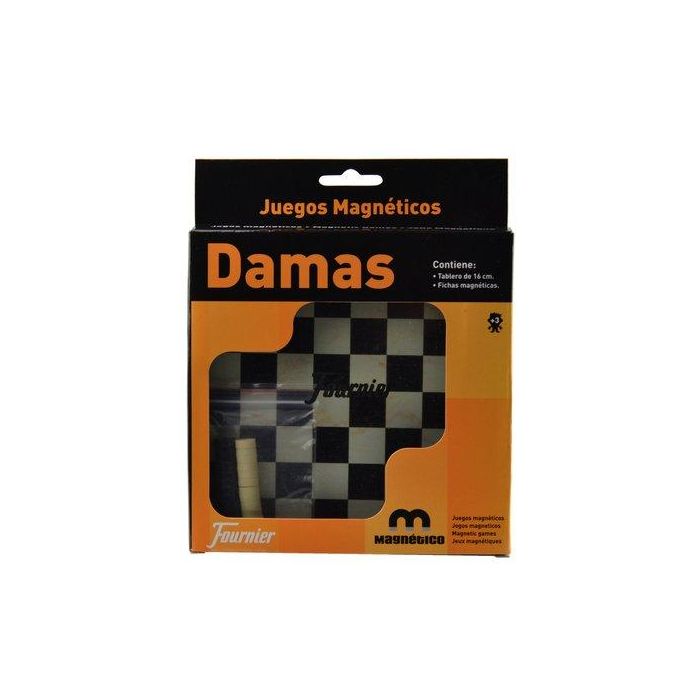 Juego Magnetico Damas 16 Cmts