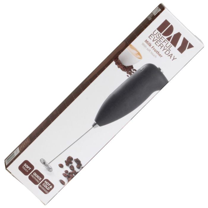 Day Batidor Leche Eléctrico de Acero Inoxidable y Plástico para Espuma de Bebidas 2