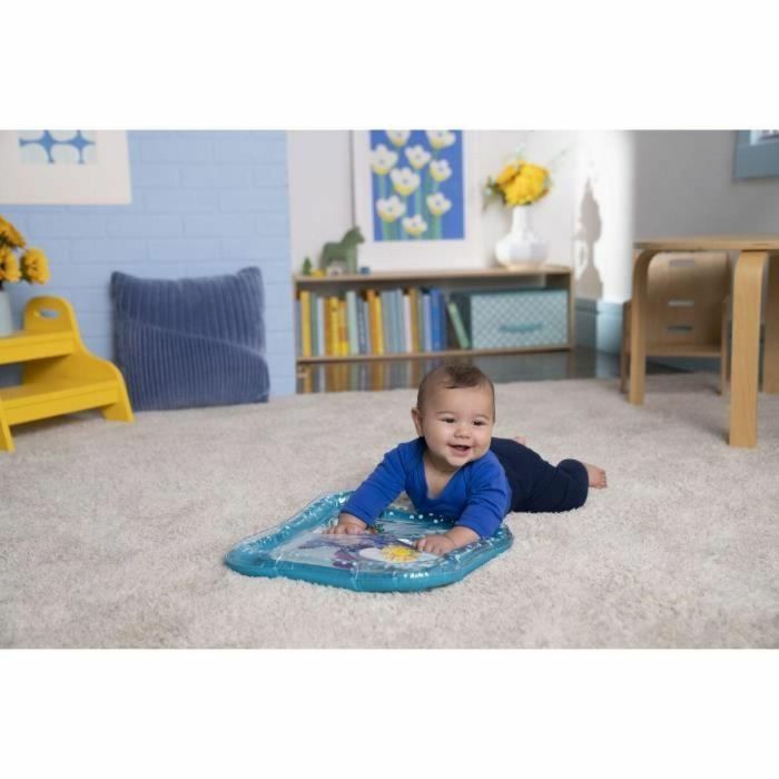 DISNEY BABY BRI0074451174443 Colchoneta de Agua Bebé Stitch Sensorial Educativa Hinchable Plegable Fácil Limpieza +0m 3
