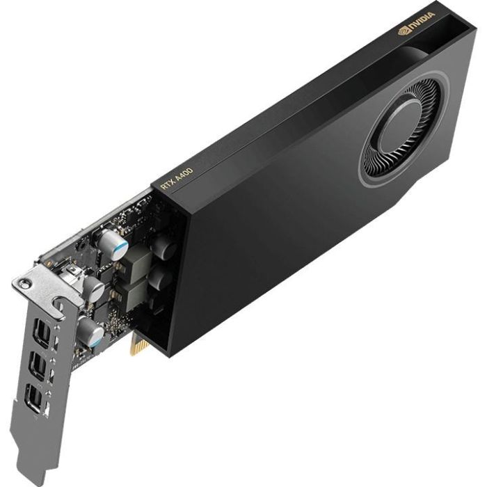 Quadro 4GB PNY NVIDIA RTX A400 Power Limited Low Profile GDDR6 (Small Box) 5