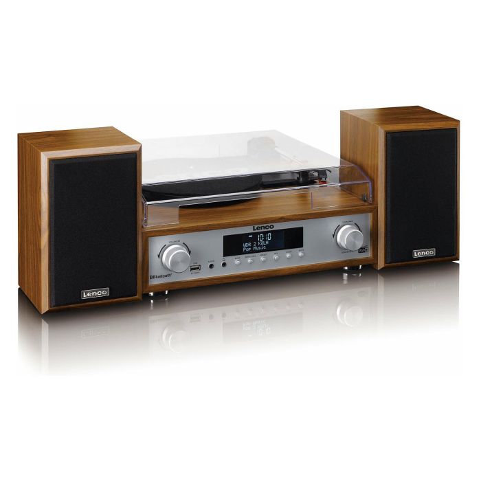 Lenco MC-160WD Tocadiscos de Madera con Bluetooth, Radio DAB+/FM y Reproductor MP3 5 Lenco MC-160WD Tocadiscos de Madera con Bluetooth, Radio DAB+/FM y Reproductor MP3 5