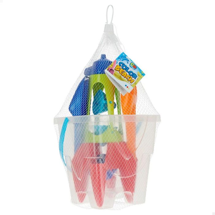 Set de Juguetes de Playa Colorbaby Polipropileno (16 Unidades) 1 Set de Juguetes de Playa Colorbaby Polipropileno (16 Unidades) 1