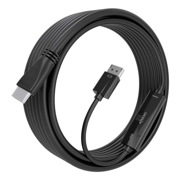 AISENS - CABLE CONVERSOR DISPLAYPORT A HDMI 4K@60HZ, DP/M-HDMI/M, NEGRO, 5.0M 4 AISENS - CABLE CONVERSOR DISPLAYPORT A HDMI 4K@60HZ, DP/M-HDMI/M, NEGRO, 5.0M 4