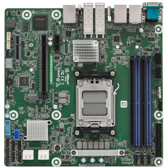 ASRock Mainboard B650D4U3-2L2Q/BCM micro-ATX Sockel AM5 Single 0 ASRock Mainboard B650D4U3-2L2Q/BCM micro-ATX Sockel AM5 Single 0