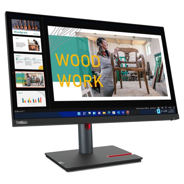 Lenovo P24q-30 Monitor 23.8" QHD IPS 2560x1440 60Hz 4ms HDMI DP USB Negro 10 Lenovo P24q-30 Monitor 23.8" QHD IPS 2560x1440 60Hz 4ms HDMI DP USB Negro 10