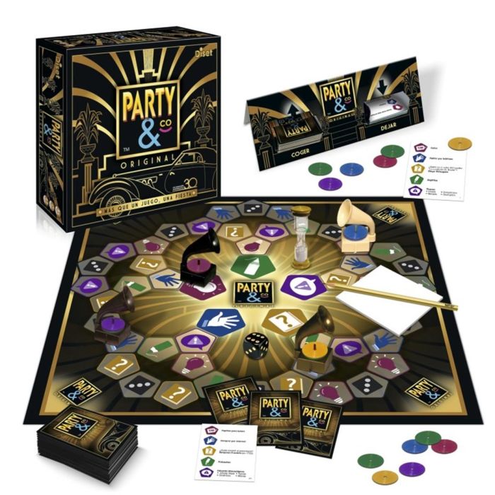 Diset Juego de Mesa Party & Co Original Edición 30 Aniversario para Fiestas y Noches de Amigos, Edad Recomendada +14 Años, Idioma Español 1 Diset Juego de Mesa Party & Co Original Edición 30 Aniversario para Fiestas y Noches de Amigos, Edad Recomendada +14 Años, Idioma Español 1