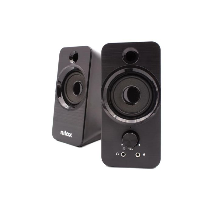 Nilox NXAPC02 Altavoces PC 6W USB Negro 2
