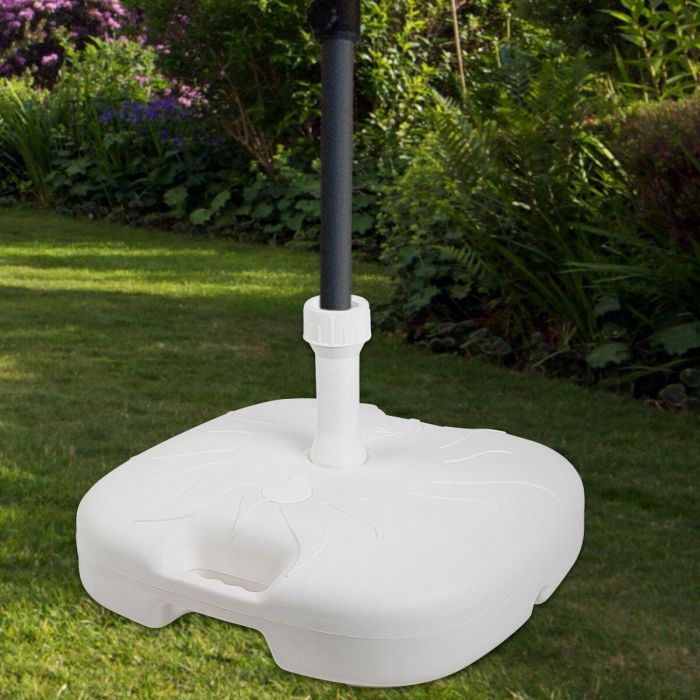 Base para Sombrilla Aktive Blanco Ø 32 mm Ø 20 mm 45 x 29 x 45 cm (5 Unidades) 4 Base para Sombrilla Aktive Blanco Ø 32 mm Ø 20 mm 45 x 29 x 45 cm (5 Unidades) 4