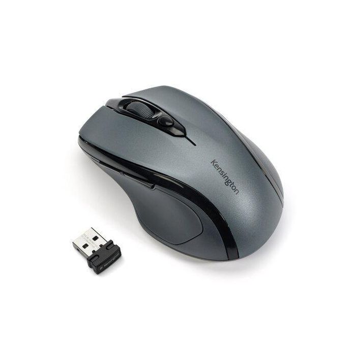 Raton Inalambrico Pro Fit Tamaño Medio Sensor Optico Color Gris Kensington K72423WW 1 Raton Inalambrico Pro Fit Tamaño Medio Sensor Optico Color Gris Kensington K72423WW 1
