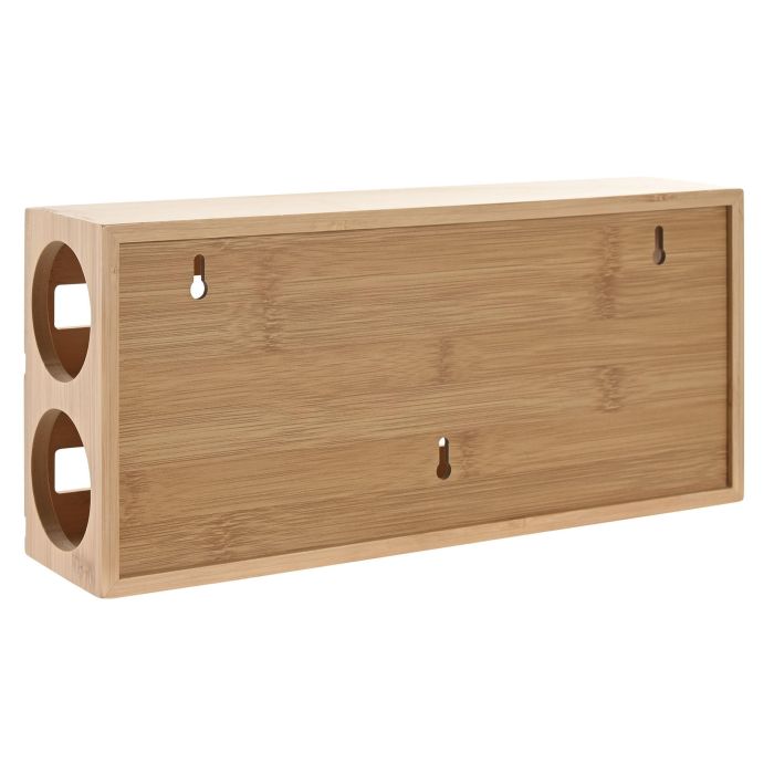 Portarrollos Basicos DKD Home Decor Natural 7 x 14.5 x 33.5 cm 2 Portarrollos Basicos DKD Home Decor Natural 7 x 14.5 x 33.5 cm 2