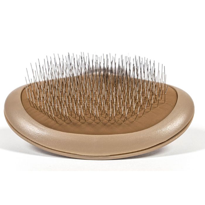 Gloria Carda Ovalada Grande Curvada y Cómoda para Perros de Pelo Largo y Duro - Cepillo Desenredante y Quita Muda con Mango Ergonómico 0 Gloria Carda Ovalada Grande Curvada y Cómoda para Perros de Pelo Largo y Duro - Cepillo Desenredante y Quita Muda con Mango Ergonómico 0