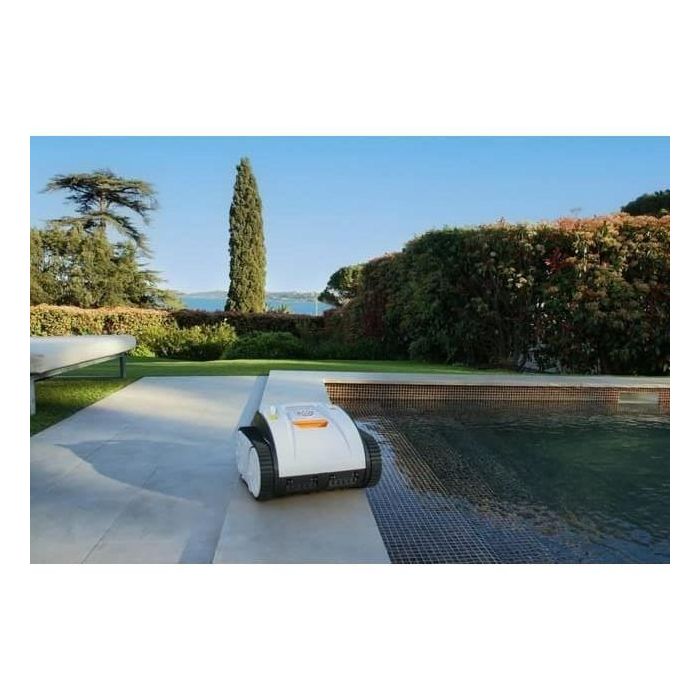 BESTWAY Aquaglide robot aspirador de piscina autónomo para piscinas de fondo plano 3,5 x 5 m, batería recargable 2