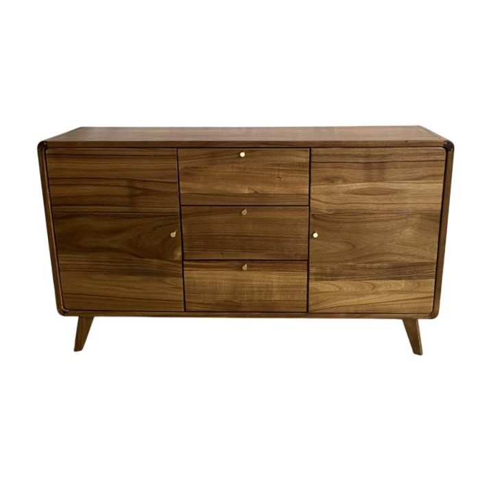 DKD Home Decor Buffet 124 x 73 x 32 cm Acacia y Metal