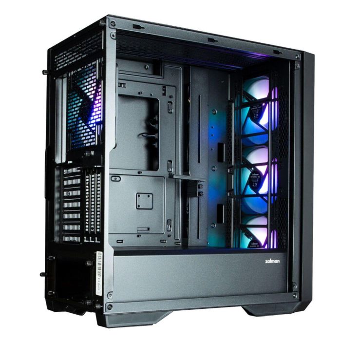 Zalman Z9 Iceberg MS Black Torre Midi Negra para PC con Panel Vidrio Templado y Soporte HDD 2.5/3.5" 24 Zalman Z9 Iceberg MS Black Torre Midi Negra para PC con Panel Vidrio Templado y Soporte HDD 2.5/3.5" 24