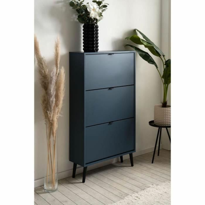 Zapatero VIGO 49A VIGO003857 Azul noche Patas de madera maciza - 70 x 24 x 125 cm 3 Zapatero VIGO 49A VIGO003857 Azul noche Patas de madera maciza - 70 x 24 x 125 cm 3