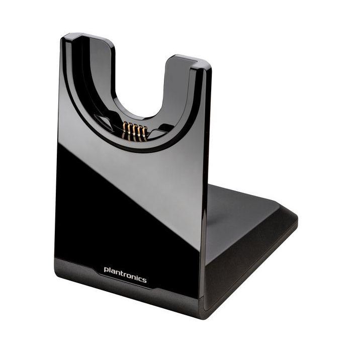 Poly Desktop Charging Stand para Auriculares Plantronics Voyager Focus UC - Base de Carga y Soporte con Conexión USB
