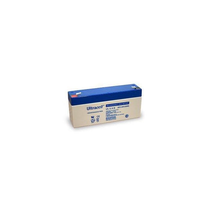 Ultracell 6V 3.4 A Battery