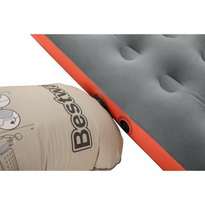 Bestway 67703 Colchón Hinchable Doble Roll & Relax para Camping 203x183x22 cm 2 Bestway 67703 Colchón Hinchable Doble Roll & Relax para Camping 203x183x22 cm 2