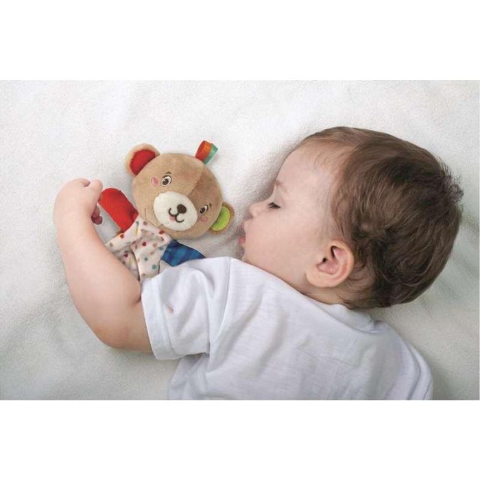 Clementoni Mantita Doudou Dulce Osito Portachupete 18x25x6cm 8