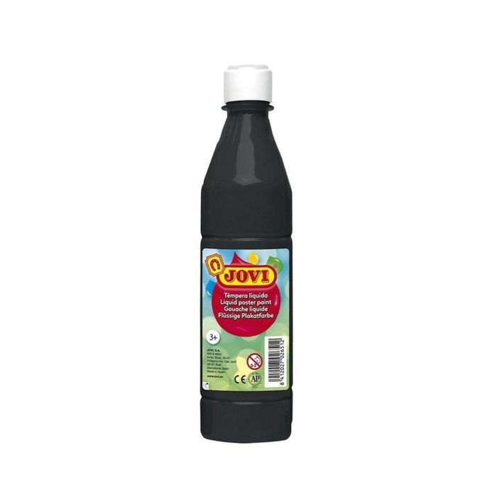 Témpera Jovi Negro 500 ml (12 Unidades) 1 Témpera Jovi Negro 500 ml (12 Unidades) 1