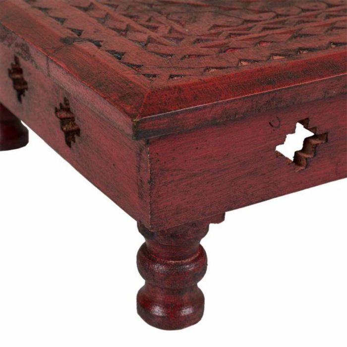 Mesa de Centro Alexandra House Living Rojo 33 x 14 x 33 cm 1