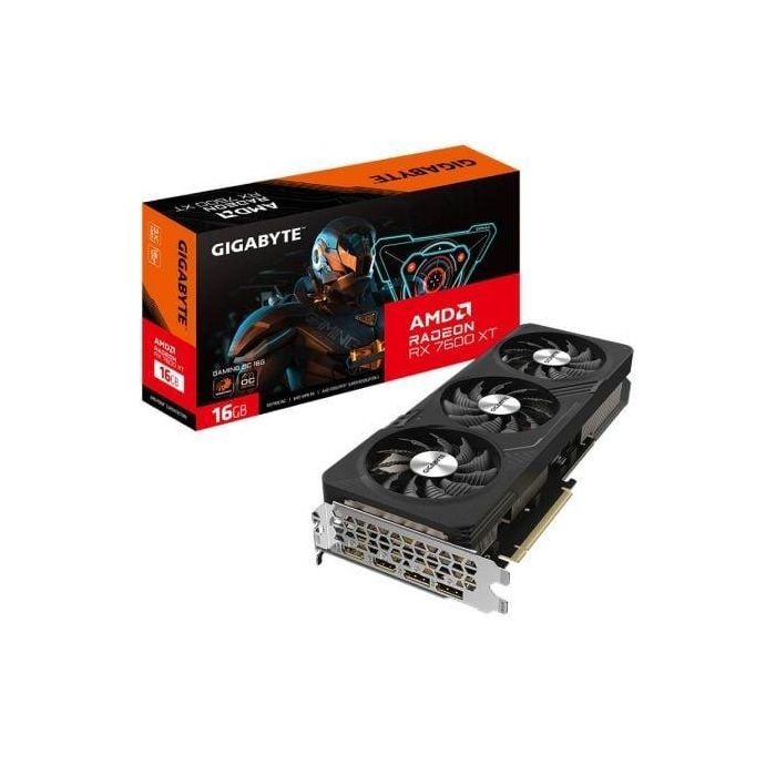 GIGABYTE GAMING Radeon RX 7600 XT OC 16G AMD 16 GB GDDR6 GIGABYTE GAMING Radeon RX 7600 XT OC 16G AMD 16 GB GDDR6