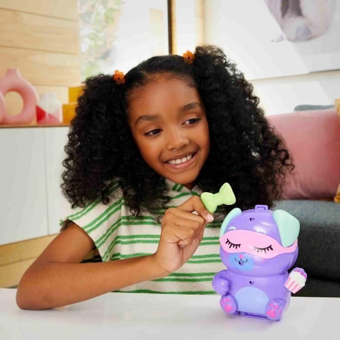 Polly Pocket MATJCR38 Caja de Fiesta del Sueño de Cachorro - Juguete Set de Juego Infantil 3