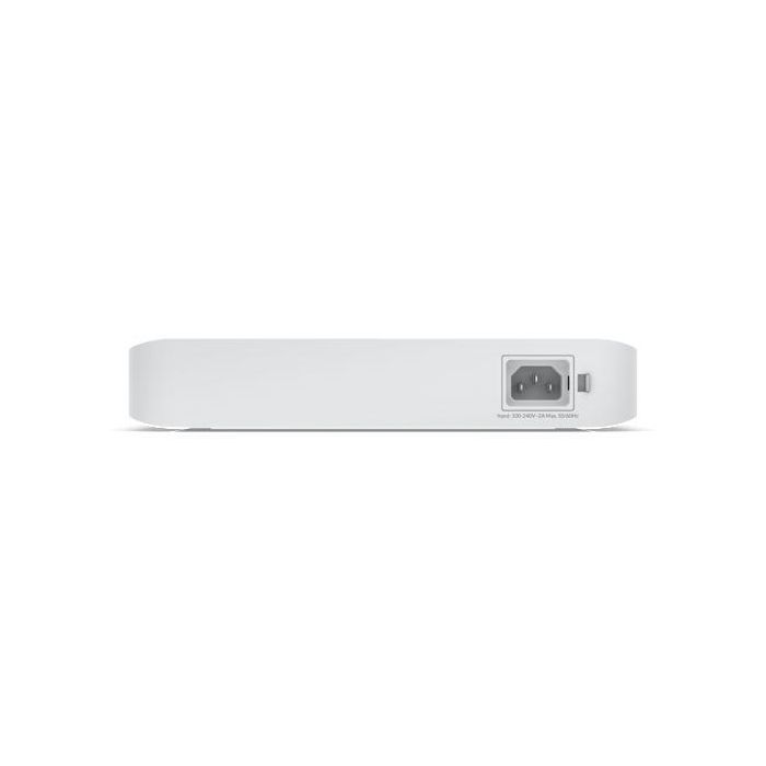 Ubiquiti Fully managed, L3, 8x 2.5GbE RJ-45 ports, 2x 10G SFP+ ports, 80 Gbps switching capacity, PoE, UniFi Network 2 Ubiquiti Fully managed, L3, 8x 2.5GbE RJ-45 ports, 2x 10G SFP+ ports, 80 Gbps switching capacity, PoE, UniFi Network 2