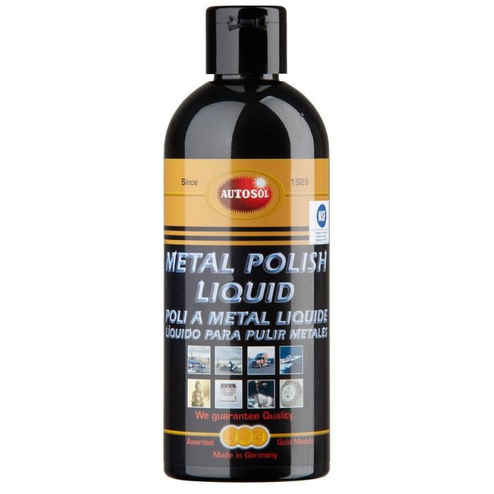 Líquido Para Pulir Metales Autosol Botella 250 mL De-En-Fr-Es SOL11001210 Líquido Para Pulir Metales Autosol Botella 250 mL De-En-Fr-Es SOL11001210