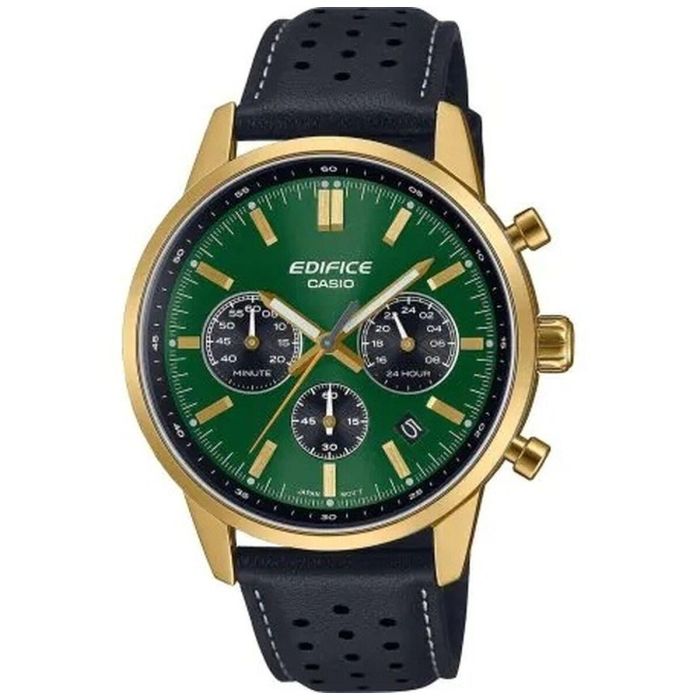 Reloj Hombre Casio STANDARD CHRONOGRAPH GOLD - GREEN (Ø 40,5 mm) Reloj Hombre Casio STANDARD CHRONOGRAPH GOLD - GREEN (Ø 40,5 mm)