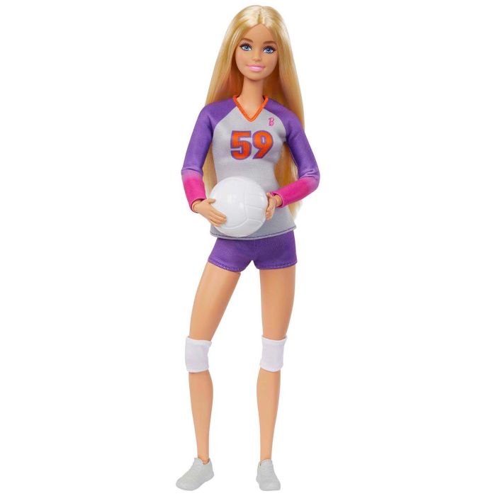 Muñeca Barbie Tu Puedes Ser Jugadora Voleibol Hkt72 Mattel 1