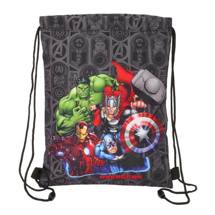 Bolsa Mochila con Cuerdas The Avengers Vendetta Negro 26 x 34 x 1 cm 0 Bolsa Mochila con Cuerdas The Avengers Vendetta Negro 26 x 34 x 1 cm 0