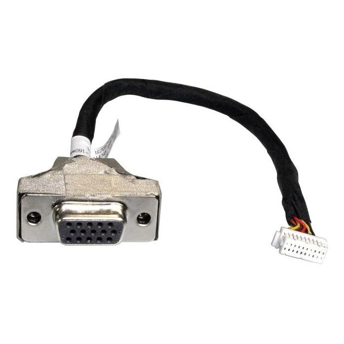 Shuttle PVG01 Cable de Extensión VGA 15-pin Mini D-Sub (Hembra) a 2x10-pin (Hembra) 0.16m para Slim-PCs