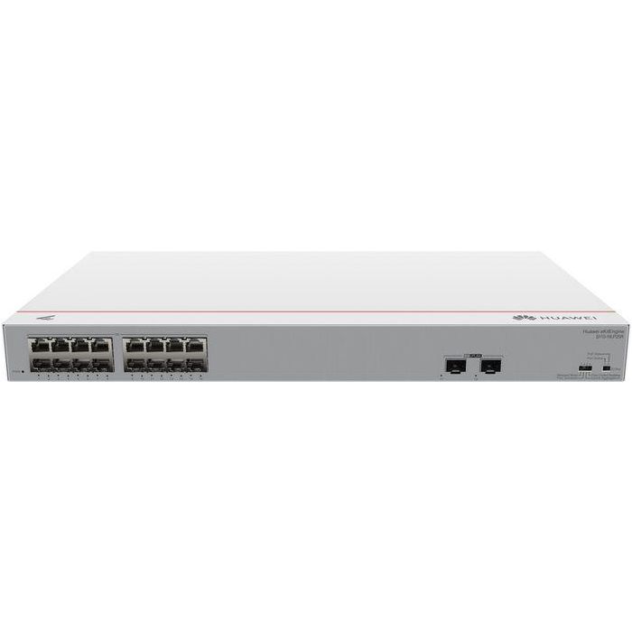 HUAWEI eKit S110 Switch 16x 10/100/1000BASE-T Puertos, 2x GE SFP Puertos, PoE+, AC Power 2