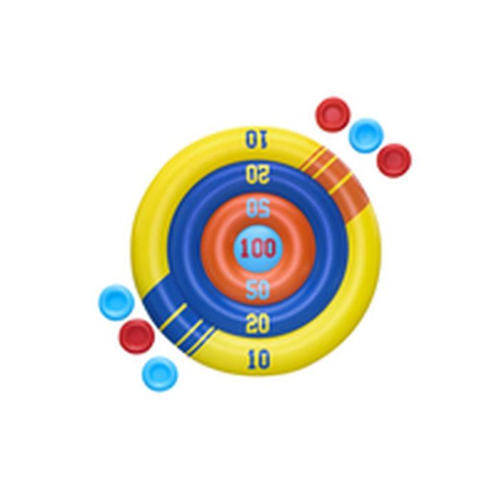 Bestway Juego Flotante Lanza Hinchable Discos D140 cm +3 Años Piscina 52566 6 Bestway Juego Flotante Lanza Hinchable Discos D140 cm +3 Años Piscina 52566 6