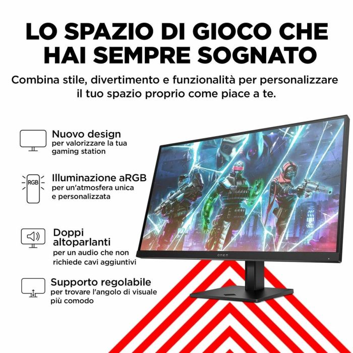 Monitor Gaming HP 780G5E9#ABB Full HD 27" 12 Monitor Gaming HP 780G5E9#ABB Full HD 27" 12