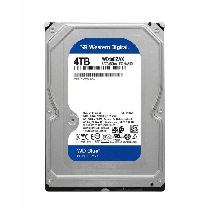 Disco Duro Western Digital WD40EZAX 3,5" 4 TB HDD 1