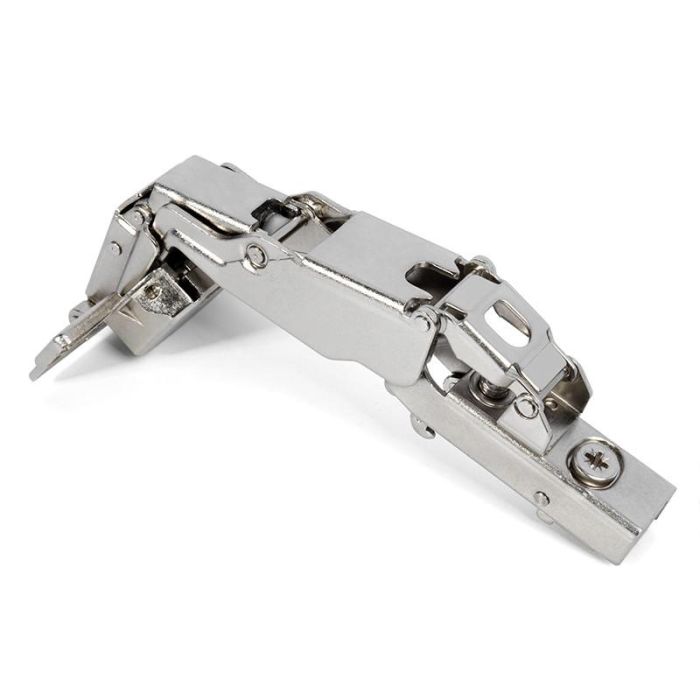ALK Bisagra PUMA Ø35 Clip Cam 165º Cierre Amortiguado Acodado Acero Níquel para Muebles