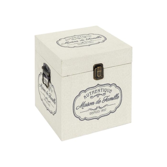 Home Deco Factory Juego De 3 Cajas Cuadradas Deco Romantico 4