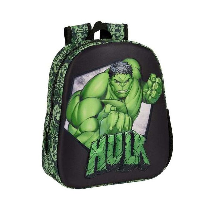 Safta Mochila Hulk 3D 27x33x10cm 7 Safta Mochila Hulk 3D 27x33x10cm 7
