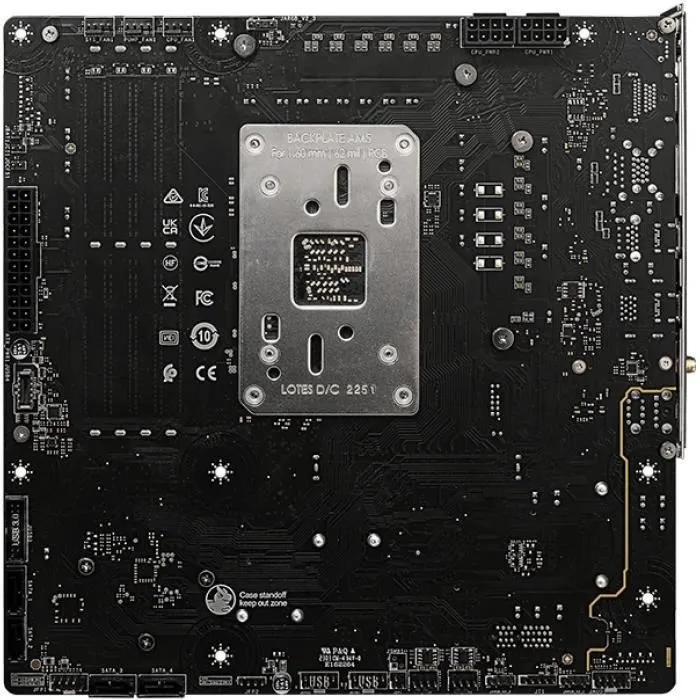 Msi Placa Base B650M PROJECT ZERO MSI4711377126649 2